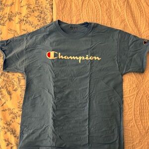Champion Men's Blue T-Shirt